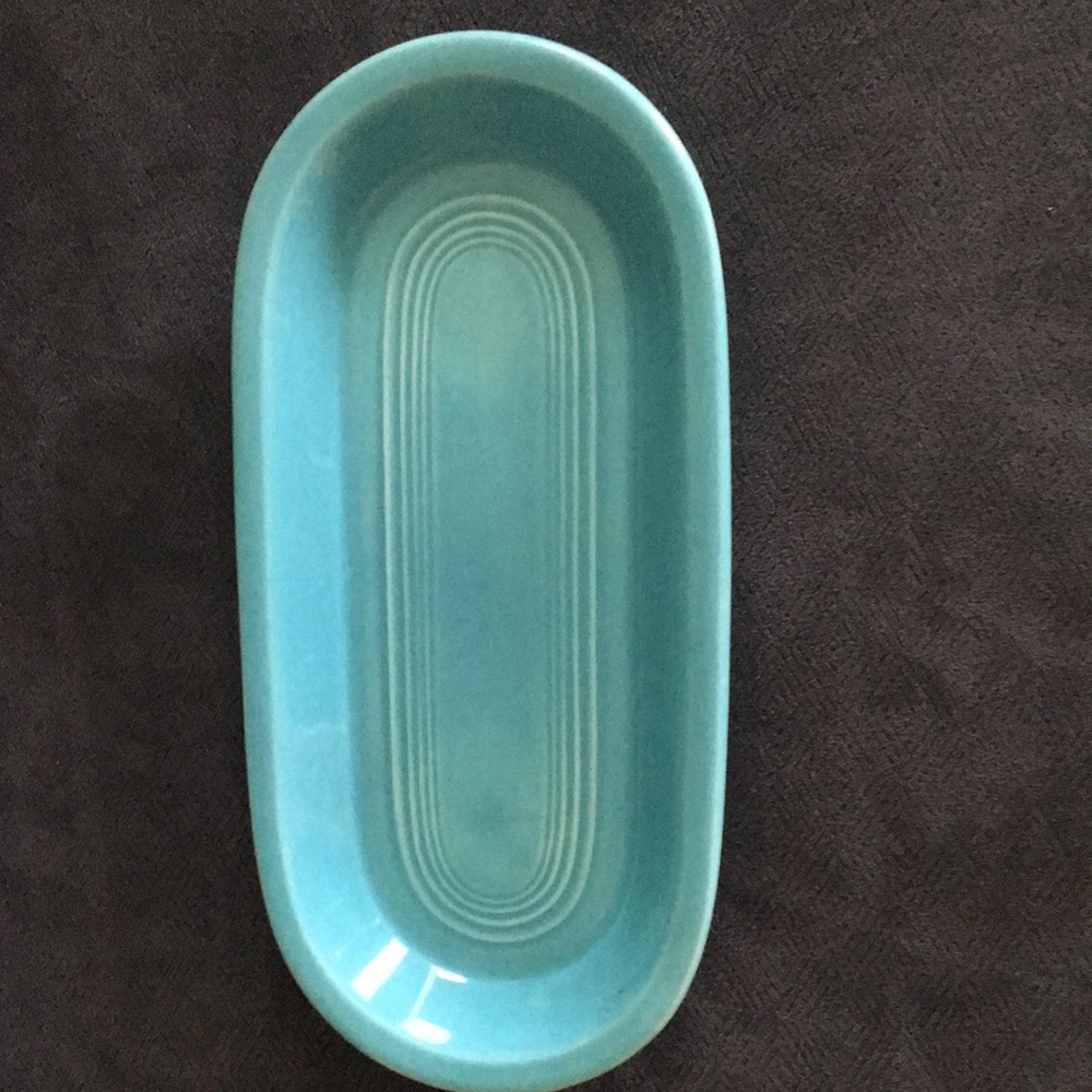 Vintage Fiestaware utility tray.